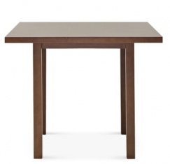 Kwadratowy stół z drewna dębowego