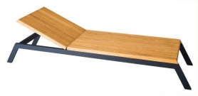 Leżanka metalowo-drewniana RAP - RO