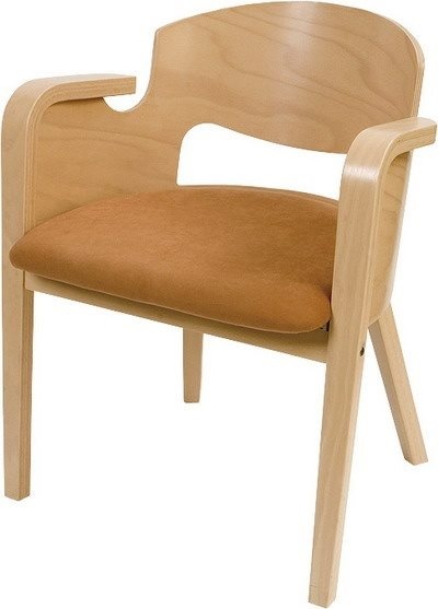 Praktyczny fotel idealny do poczekalni lub biur