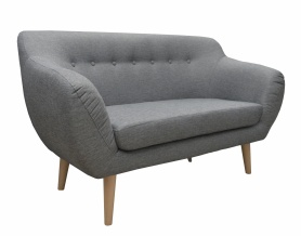 Sofa dwuosobowa tapicerowana LELEK 2 - ADS