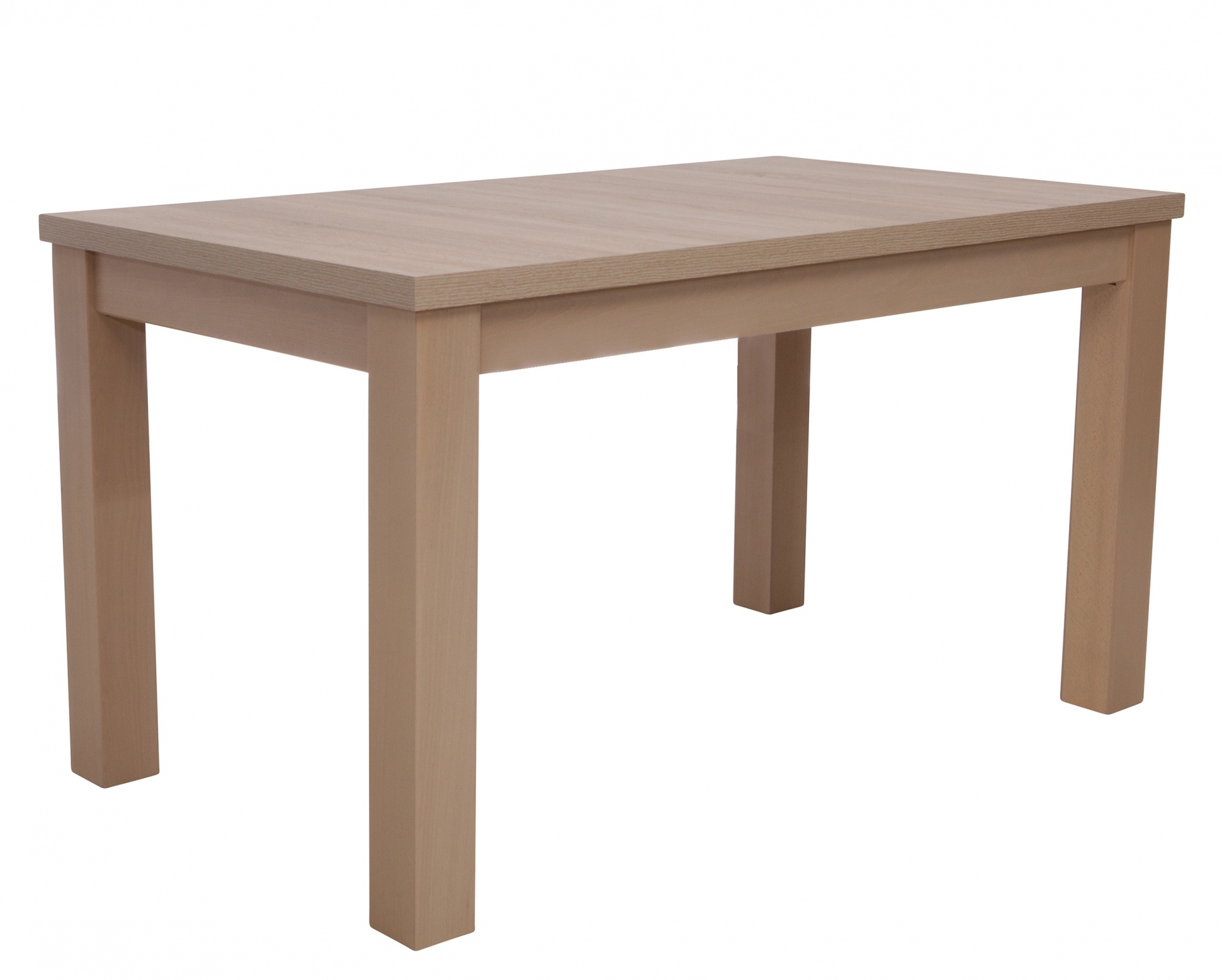 Stół drewniany z blatem fornirowanym do wnętrz gastronomicznych